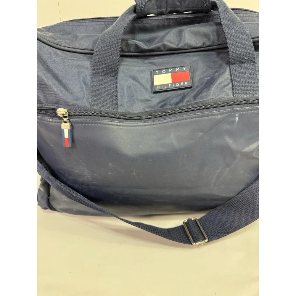 Tommy Hilfiger Carry On Duffel Bag Travel  Luggage Weekender‎ Logo
